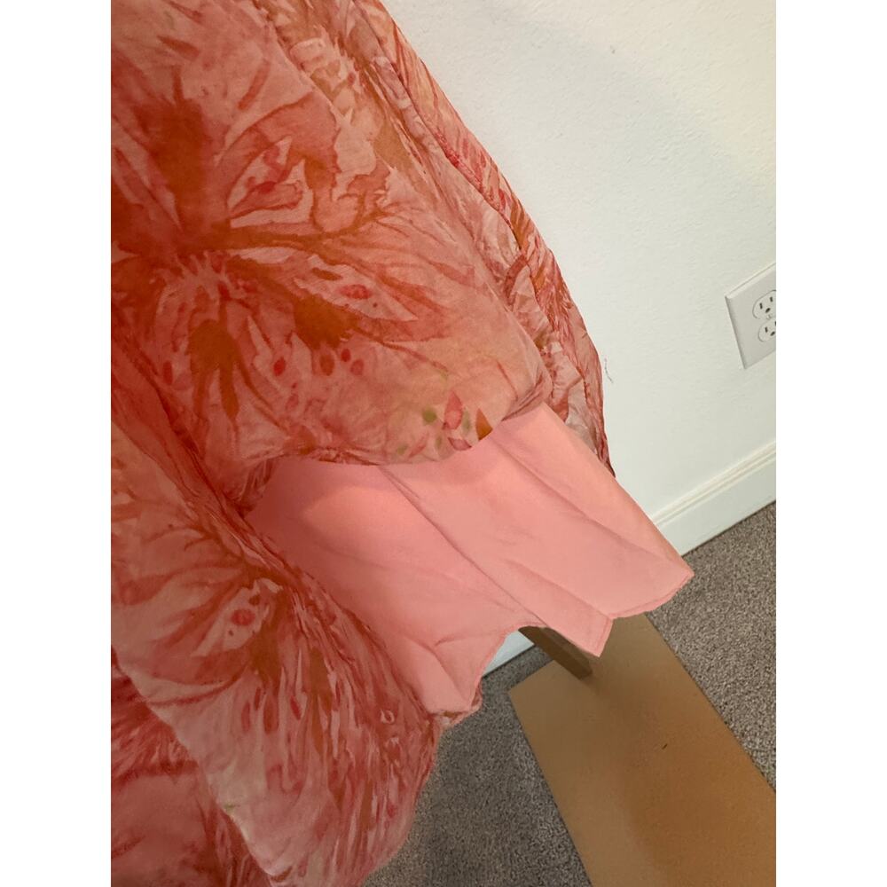 Lucy Paris | Floral Print Smocked Midi Dress - Picture 6 of 11